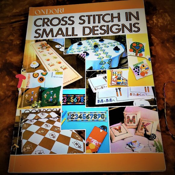 ONDORI Cross Stitch in Small Designs book 1977 - Picture 2 of 13
